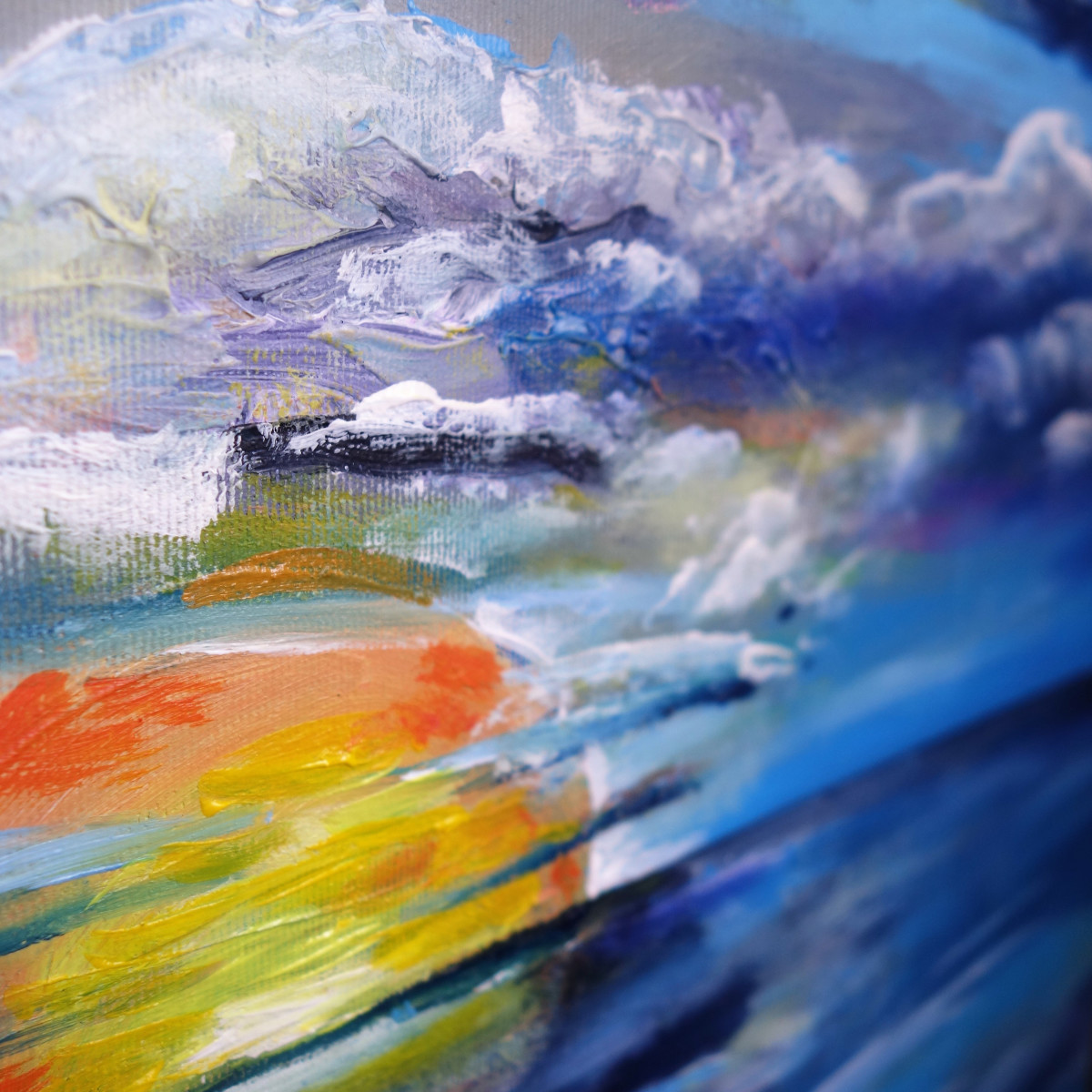 O zachodzie · ART IS HARD Gallery by Anna Wójcik