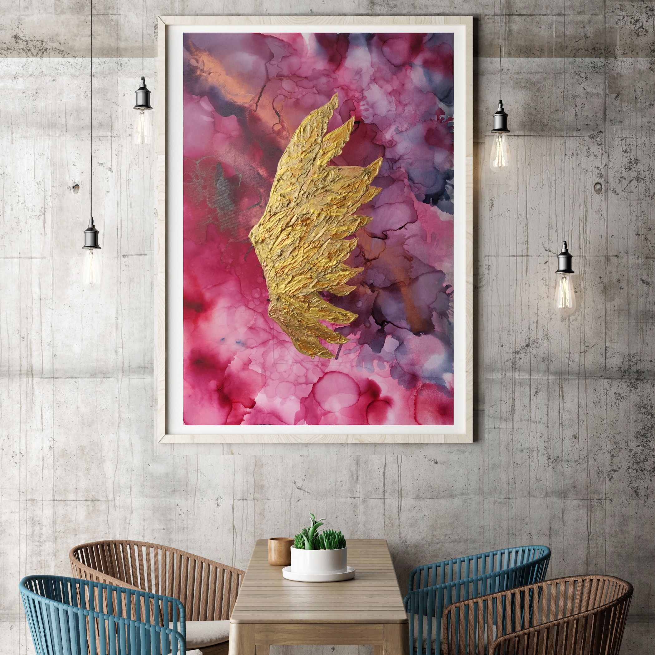 Obrazy alcohol ink, Obraz do salonu, Obraz na sprzedaż, Obraz nowoczesny, Abstrakcja, Złoty, Anioł, Farby akrylowe, Alcohol INK, Płótno bawełniane, Faktura 3D, Canvas, Ręcznie malowany, Nowoczesny, Obraz na prezent, Abstrakcja do salonu, Ekspresja, Bogata kolorystyka, Unikatowy