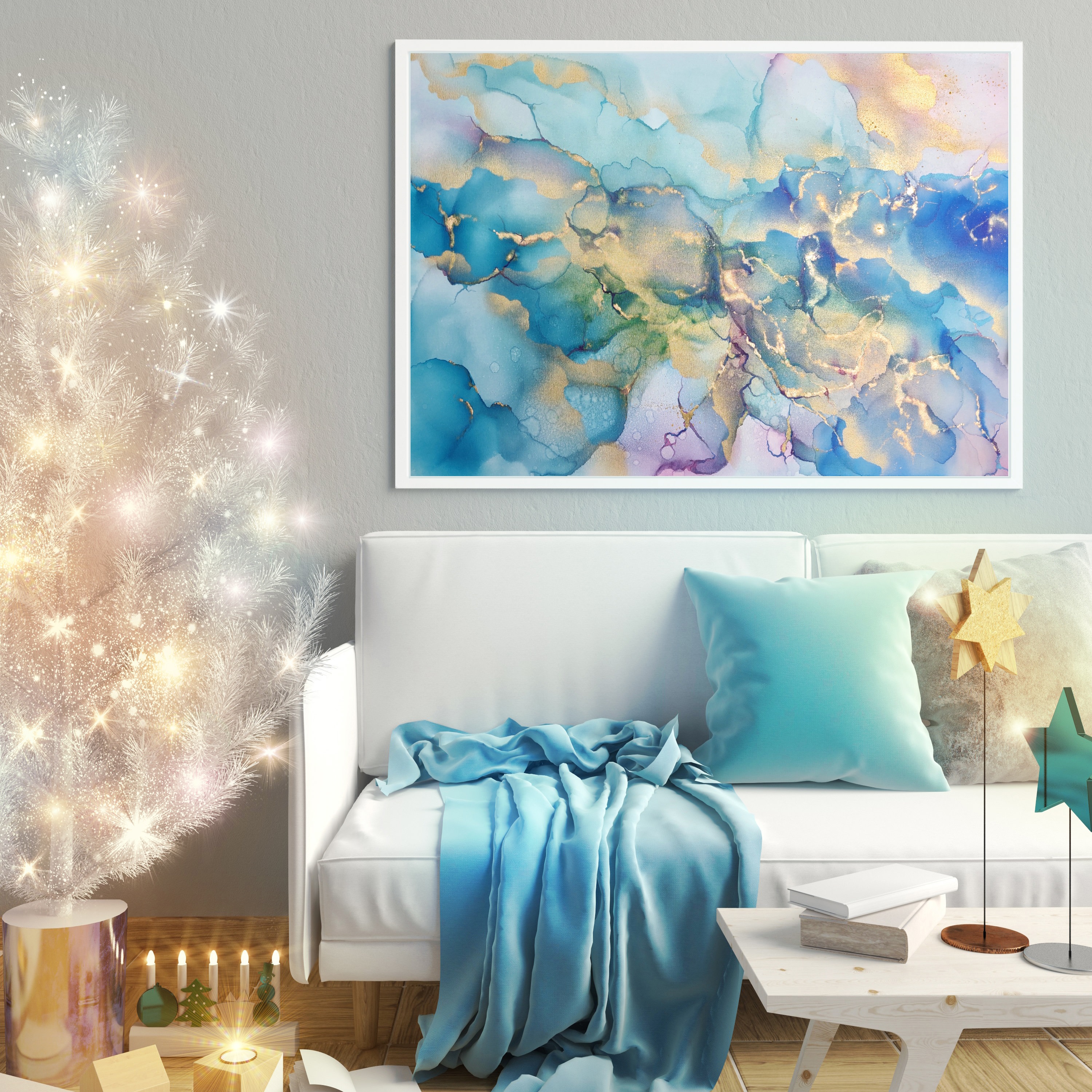 featured, Obraz Alcohol INK, Alcohol INK, Abstrakcja