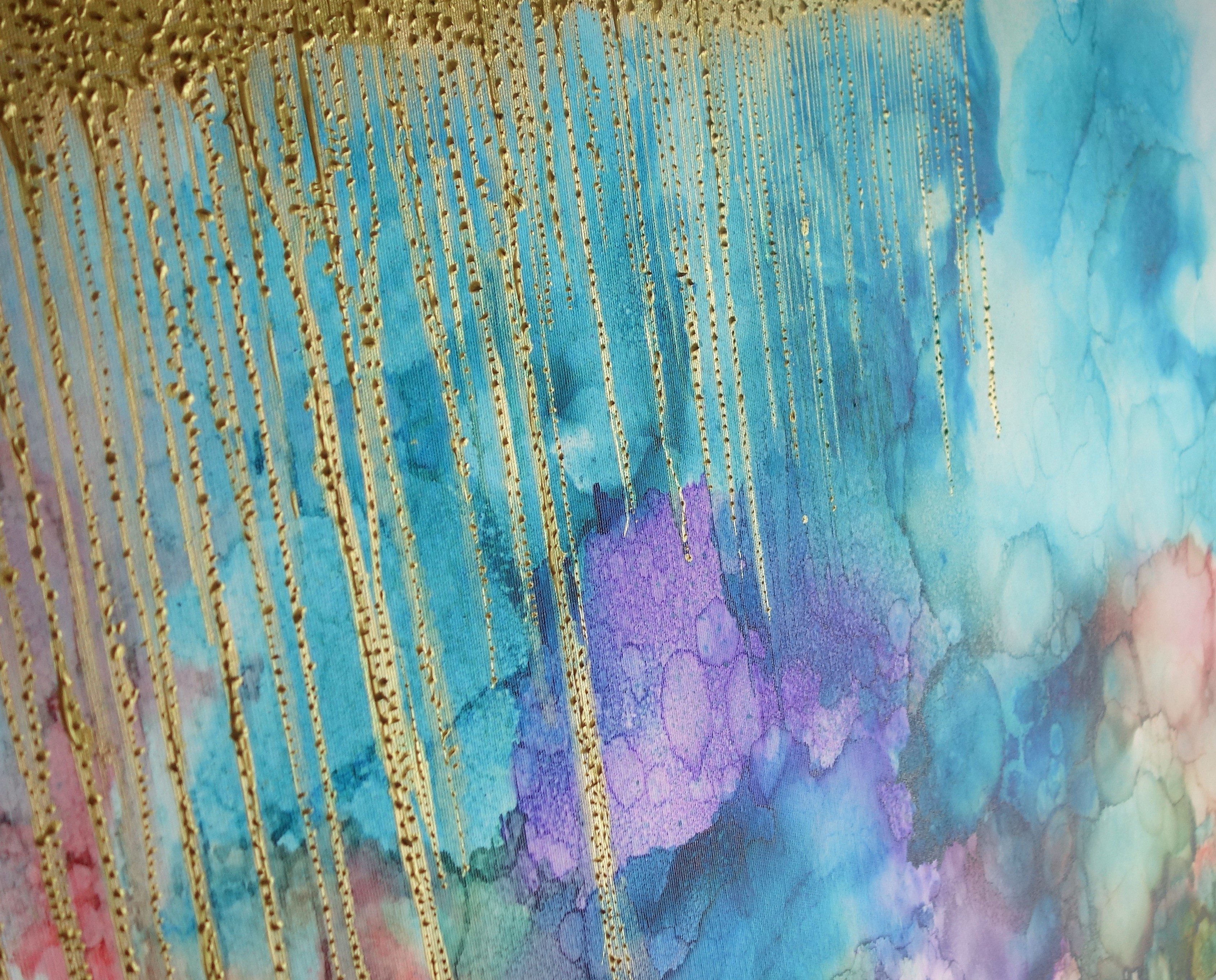 Flaming w tęczowej mgle