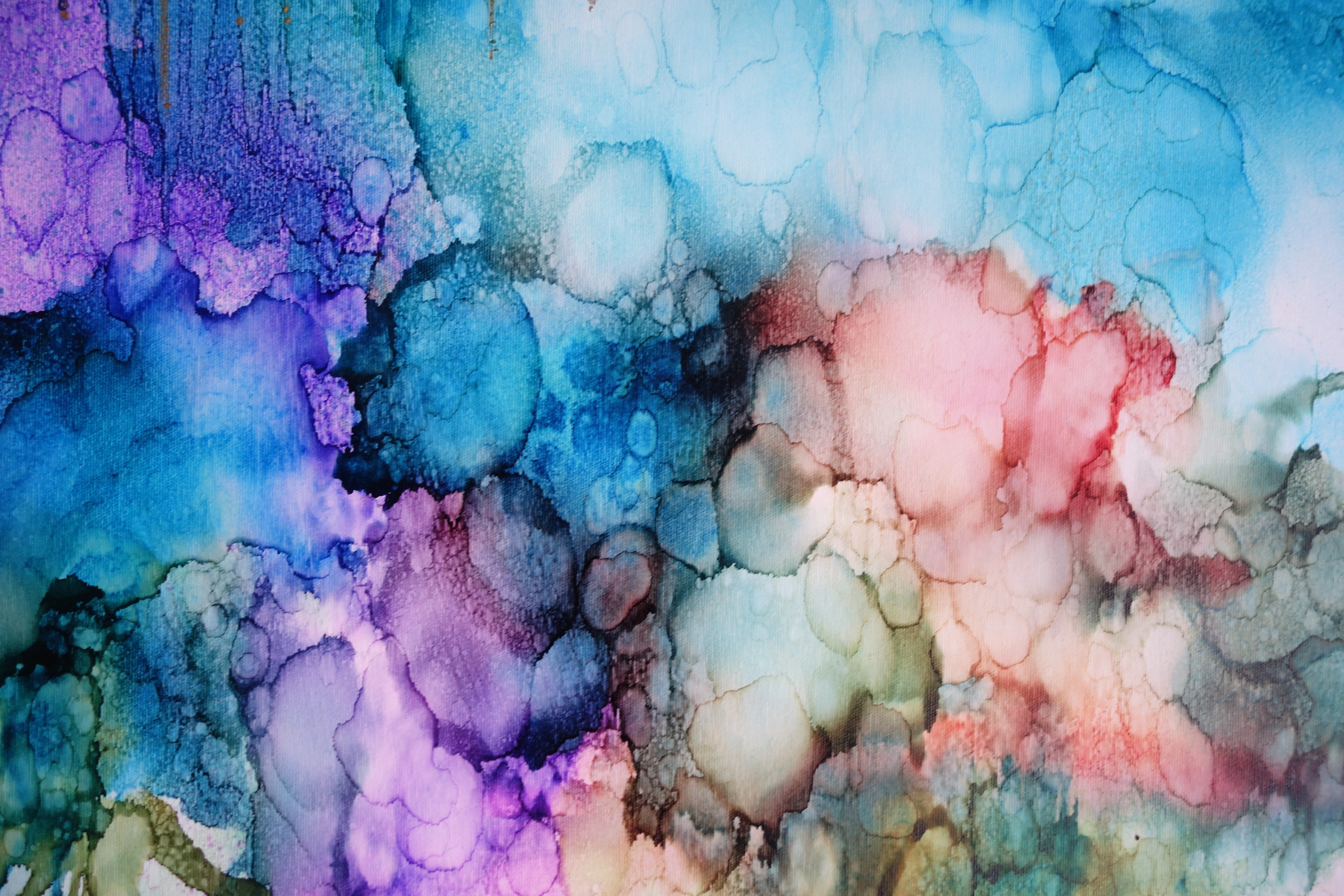 Flaming w tęczowej mgle