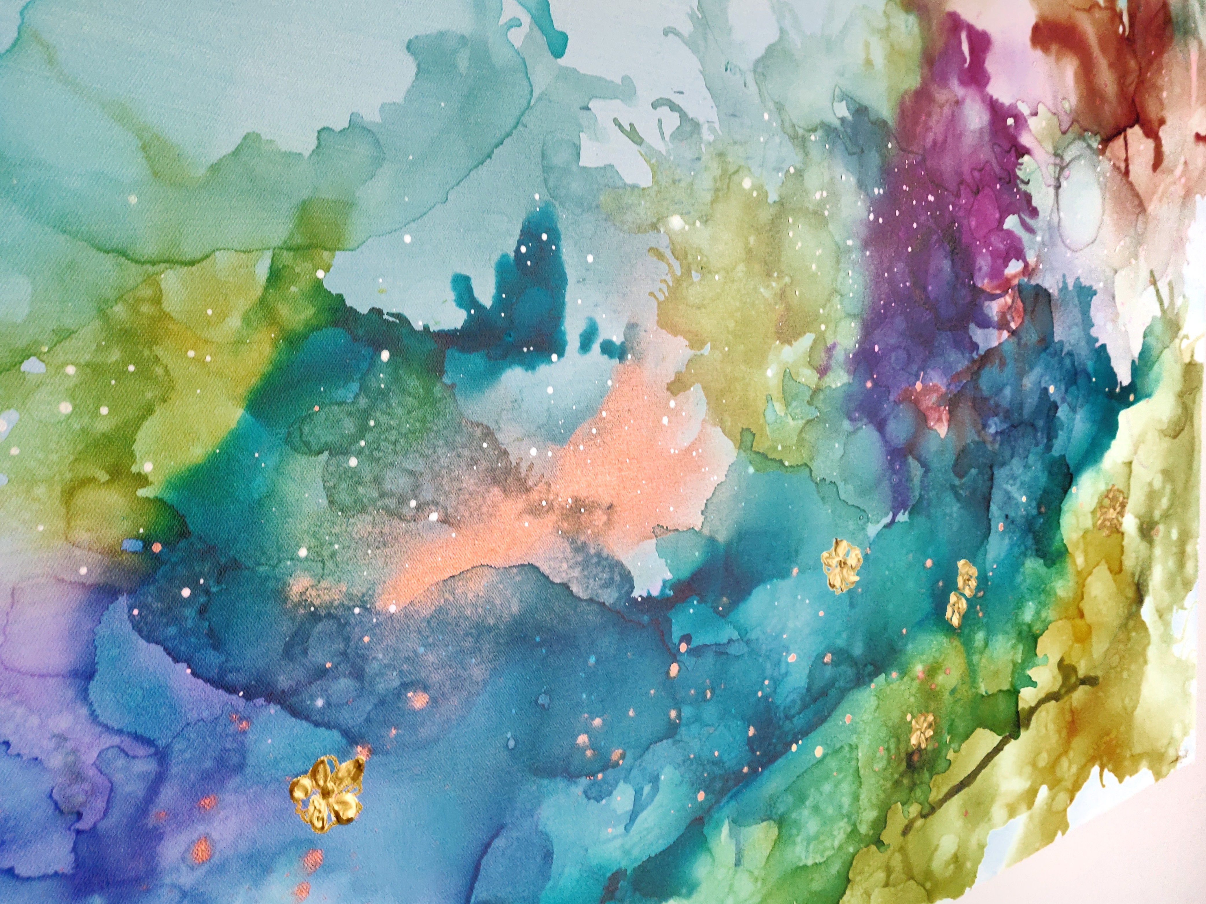 Koliber w tęczowej mgle III