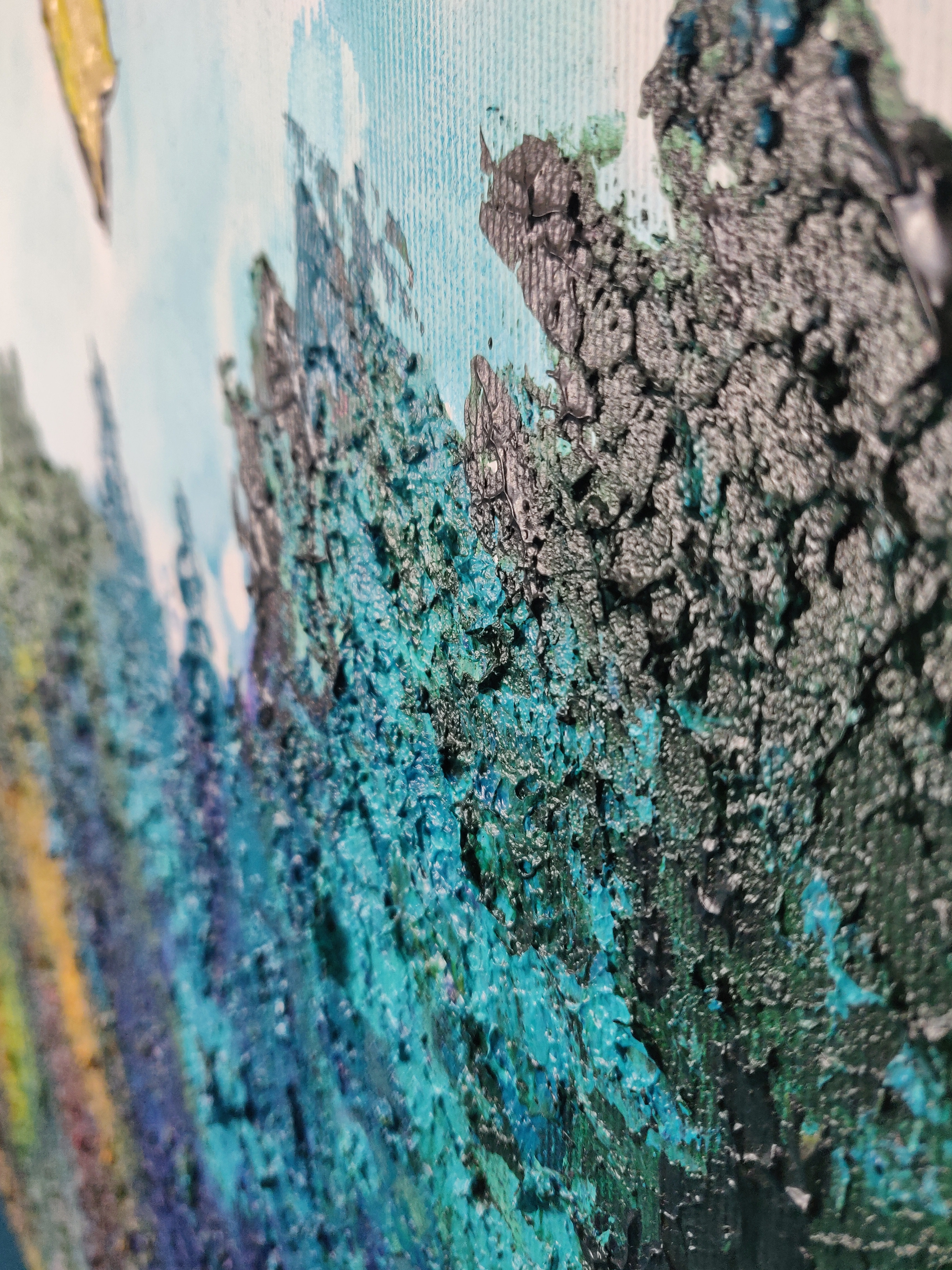 Koliber w tęczowej skale