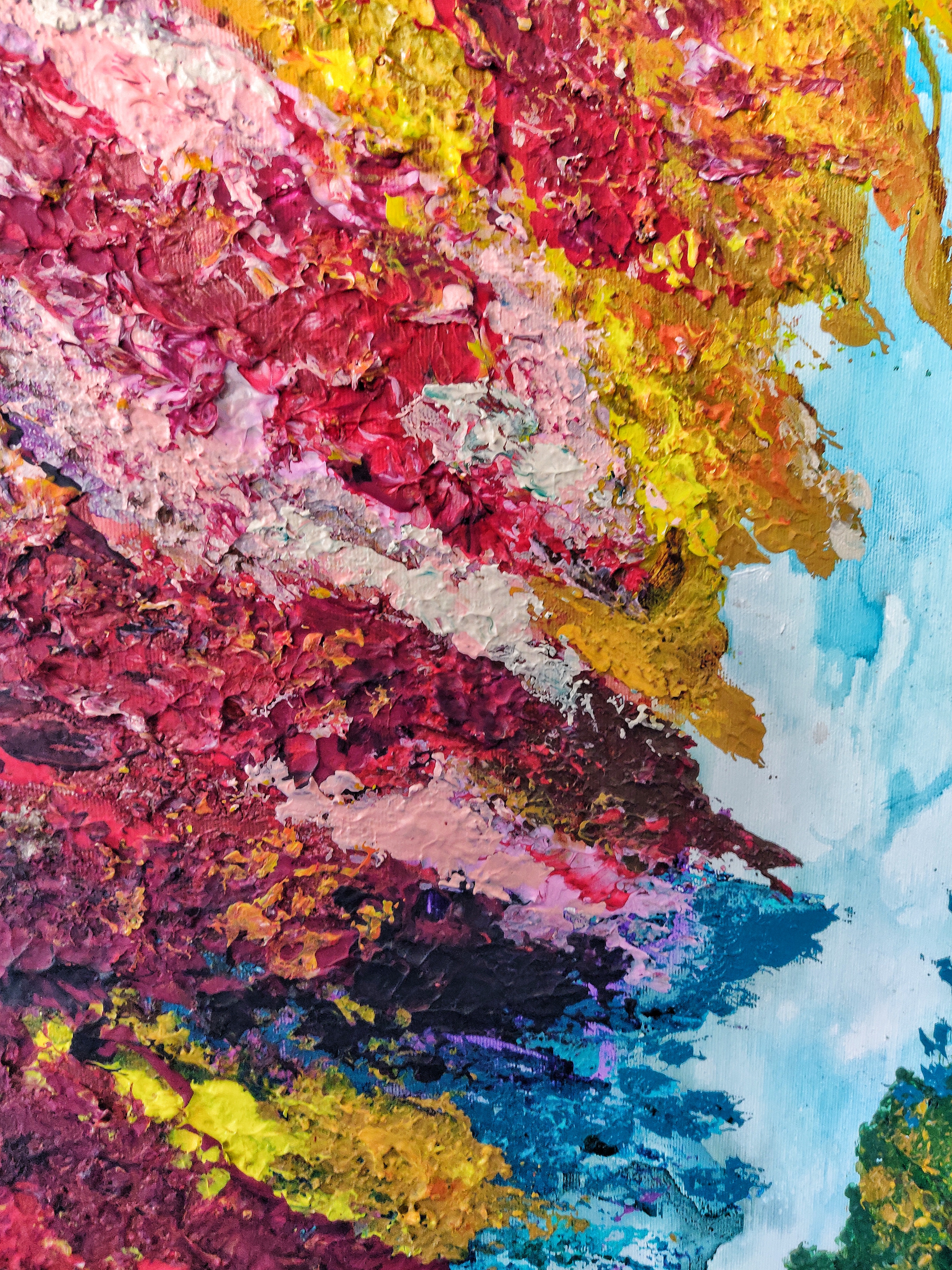 Koliber w tęczowej skale