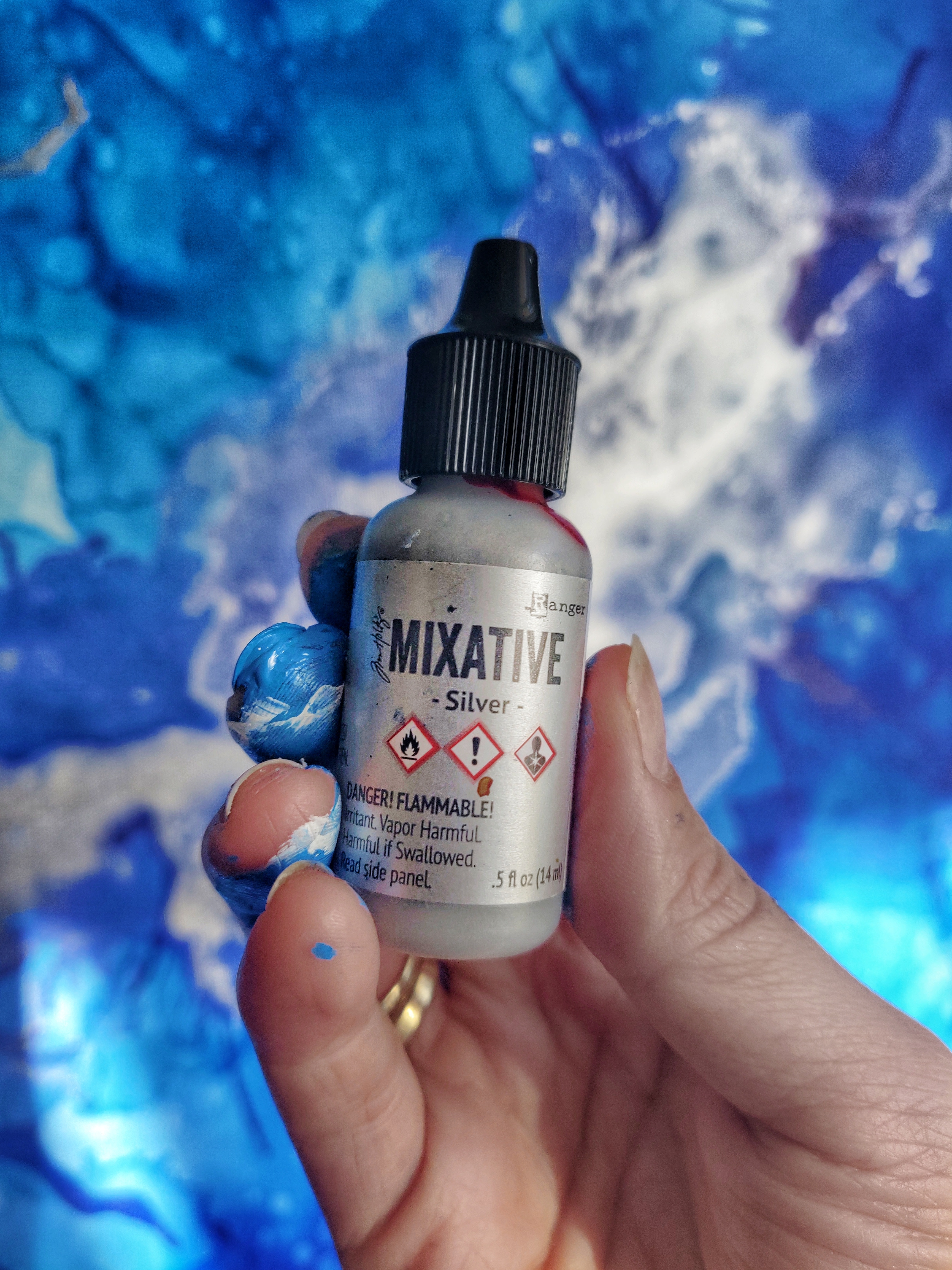 Koliber w błękitach